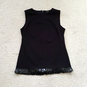 Ann Taylor sequined shell, XS